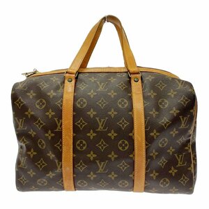 【ジャンク】 LOUIS VUITTON ルイ・ヴィトン M41626 モノグラム PVC サックスープル35 ハンドバッグ ブラウン 197422 ハンドバッグ