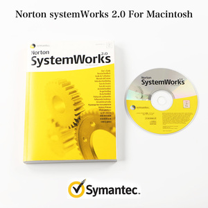 Symantec. Norton systemWorks 2.0 For Macintosh ノートン・システムワークス ジャンク商品 箱なし
