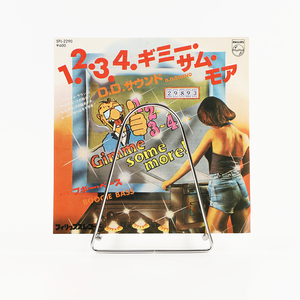 シングルレコード D.D.サウンド 1~2~3~4ギミー・モア 1978年発売 2曲 / SFL-2290（外袋 内袋交換済み）ジャンク商品