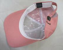 【新品・即決】 帽子 ピンク テヘペロ バツ キャップ 野球帽 ゴルフ カジュアル 男女兼用 フリーサイズ　_画像3