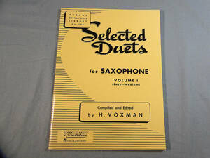 os)サックス2重奏 Selected Duets for Saxophone: Easy- Medium (1)[1]0232