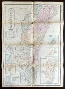 大日本管轄分地圖 宮崎県管内全圖