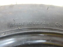 !1755E MRワゴン 前期 MF21S 純正 スペアタイヤ T105/90/D12 4穴 12×3.00B PCD100_画像6