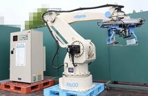 直☆千葉県 okura オークラ ロボットパレタイザー ROBOT PALLETIZER A1600 多関節ロボット／コントロールパネル☆3D-145_画像2