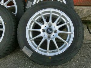 4AめS スタッドレスタイヤ ホイール付 WINTER MAXX 175/65R15 84Q ダンロップ ウィンターマックス デジタイヤ