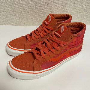 VANS VAULT×UNDEFEATED ヴァンズヴォルト バンズヴォルト アンディフィーテッド コラボスニーカー オレンジ