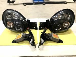 バラスト付き インプレッサ WRX STI　HID ヘッドライト　左右セット　GD 丸目 スバル ICHIKOH 1665 インナーブラック　即日発送可能！　916