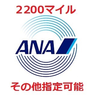 ANA 6000マイル 2日程度で加算 クレカOK マイレージ マイル数指定可