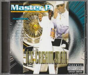 中古CD■HIPHOP/G-RAP■MASTER P／Ice Cream Man／2005年再発盤■G-LUV, UGK, Mr. Serv-On, Tre-8, Mia X, Big Ed, Skull Duggery