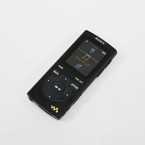 SONY ウォークマン NW-E063 4GB USED美品 本体のみ ブラック デジタルミュージックプレーヤー 【難有】 T V9004