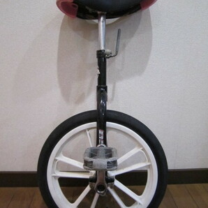 良品 使用感少 お子様のバランス感覚 運動神経アップに役立つ 一輪車 AVIGO 日本一輪車協会認定の画像6