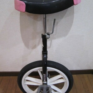 良品 使用感少 お子様のバランス感覚 運動神経アップに役立つ 一輪車 AVIGO 日本一輪車協会認定の画像8