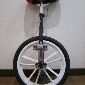 良品 使用感少 お子様のバランス感覚 運動神経アップに役立つ 一輪車 AVIGO 日本一輪車協会認定の画像10