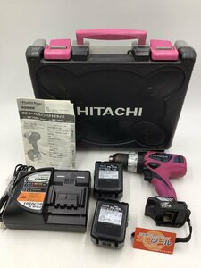 【領収書発行可】〇Hitachi/日立工機 コードレスドリルドライバー DS14DBL [ITV6FZRXFWZW]