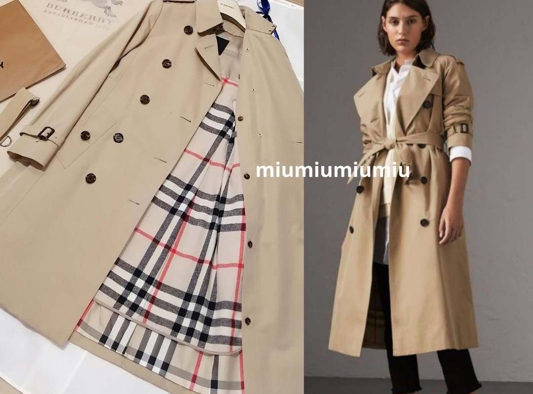 激レア新品タグ付き25万 高年式光沢ハニーベージュ34 XS S BURBERRY