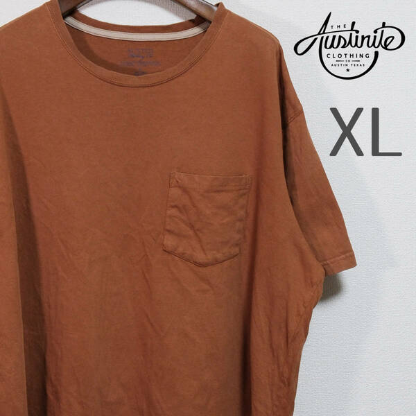 AUSTIN Clothing Co オースティンクロージング ビッグサイズ ポケットTシャツ XL レンガ ポケT