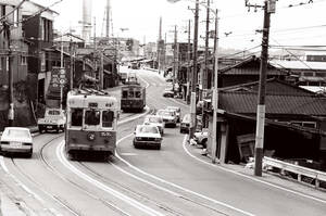 飾って楽しむ鉄道写真（西鉄北九州線：よみがえる北九州の街並み） NO.218370008