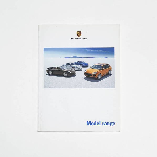 ■PORSCHE Model range/ポルシェ・モデルレンジ 2007年カタログ+価格表B■