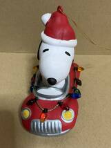 SNOOPY スヌーピー ☆クリスマス オーナメント☆車☆UFS☆輸入品☆ヴィンテージ☆オールドUSA_画像2