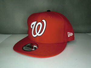 【新品ブランド品】送料無料 WASHINGTON NATIONALS ナショナルズ キャップ FREEサイズ 56-61cm MLB 9 FIFTY NEW ERAニューエラ CAP 野球帽