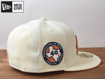 【新品ブランド品】送料無料 HOUSTON ASTROS アストロズ MLB サイドパッチ 59 FIFTY キャップ 乳白色 7-1/4(57.7cm) NEW ERA ニューエラ_画像3