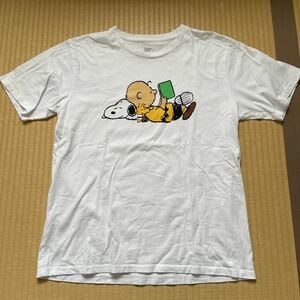 SNOOPY グラニフ コラボTシャツ graniph 半袖Tシャツ PEANUTS スヌーピー Tシャツ