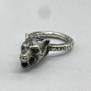 Gucci Anger Forest Wolf Head Ring № 12 Gucci Anger Forest Wiff Head Ring Ring