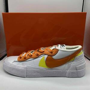 NIKE 21ss SACAI Blazer Low Orange 27.5cm DD1877-100 ナイキ ブレザーロー サカイ オレンジ