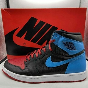 NIKE 20ss WMNS AIR JORDAN 1 HIGH OG UNC TO CHICAGO 29.5cm CD0461-046 ナイキ エアジョーダン1ハイ スニーカー