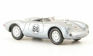 1/87 ポルシェ スパイダー No.88 Spider Porsche 550 Spyder silver シルバー 銀 1953 Ricko 60サイズ