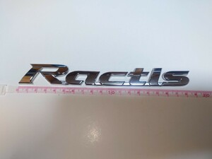  Ractis /Ractis original emblem TOYOTA