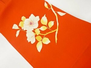 Art hand Auction ys6236184 ; Shiose motif floral peint à la main Nagoya obi [recyclé] [portable], groupe, Nagoya-Obi, Prêt à l'emploi