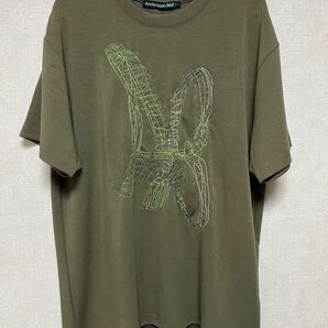 アンダースンベル tシャツ カーキ