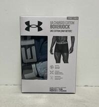 アンダーアーマー ボクサーパンツ 3枚セット Sサイズ 71-77cm UNDERARMOUR_画像2