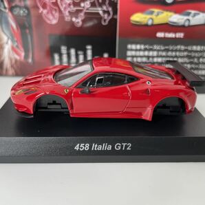 京商×CVS 限定  1/64  Ferrari12 458 Italia GT2  Red フェラーリ 赤 未組立 Kyoshoの画像2