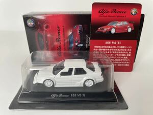 京商×CVS 限定　 1/64 　Alfa Romeo4 155 V6 Ti White 　アルファロメオ　ホワイト　 Kyosho
