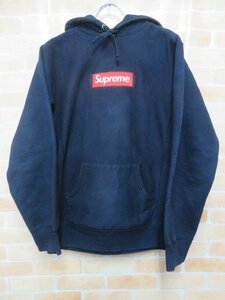 SUPREME シュプリーム パーカー スウェット ボックスロゴ サイズL ネイビー 111349511＃2