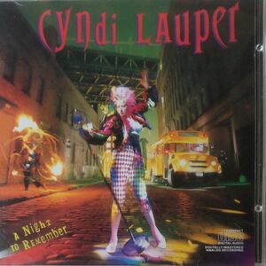 中古CD CYNDI LAUPER A NIGHT TO REMEMBER シンディ・ローパー 【クーポン使用で300円】