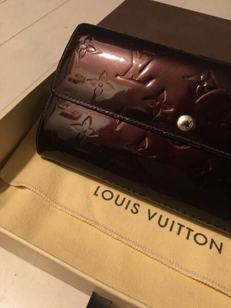 LOUIS VUITTON 長財布 ルイヴィトン ヴェルニ モノグラム