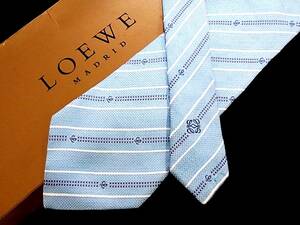 !*:.*:NY7600[ beautiful goods ][LOEWE] Loewe [ total Logo ] necktie 