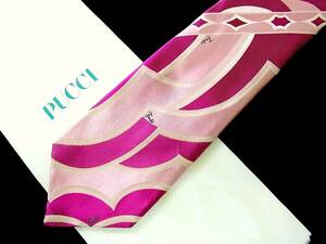 !*:.*:NY7846[ прекрасный товар ] Emilio Pucci [ Logo входить ] галстук 