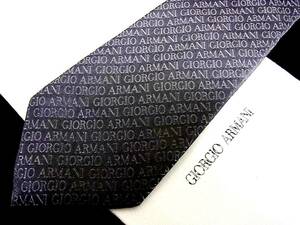 !:.*:1161[ beautiful goods ]joru geo Armani [ popular total Logo ] necktie 