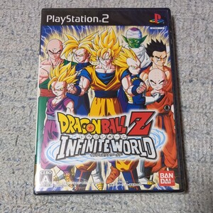 ゲームソフト　PS2　ドラゴンボールZ　インフィニット　ワールド　未開封品　バンダイ　BANDAI　プレステ2　プレイステーション2