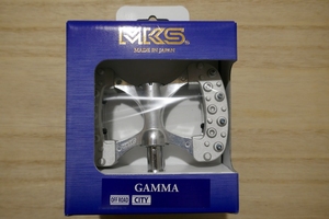 MKS GAMMA ミカシマ ペダル シルバー　 三ヶ島製作所