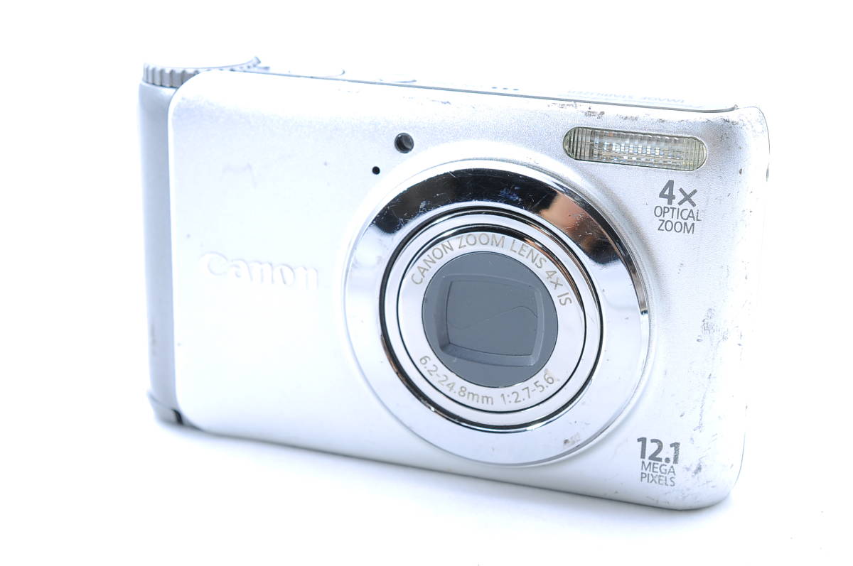 美品】キャノン Canon PowerShot A3100 IS レッド-