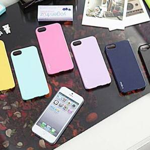 ◆iPhone5の薄型ハードケース♪液晶保護シール付♪色：クールグレー◆mobc/made in Korea◆38の画像3