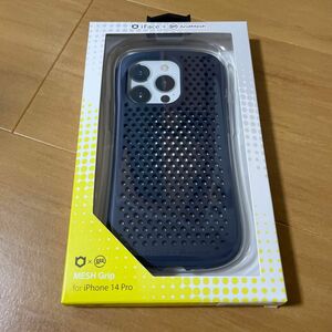 iFace × AndMesh アイフェイス アンドメッシュ　MESH Grip iPhone 14 pro ケース ネイビー