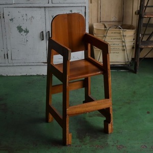 Vintage USA Wooden Child Chair E イス チェア キッズ 子ども 木製 ディスプレイ インテリア アメリカ アンティーク ヴィンテージ Y-1676