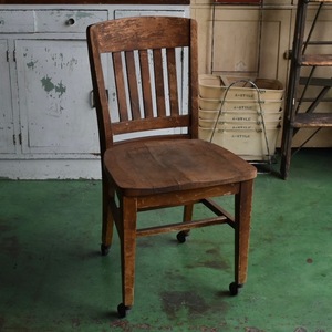 Vintage USA Wooden Chair 'NORTHWEST CHAIR' チェア イス 椅子 ウッド 木製 ディスプレイ アメリカ アンティーク ヴィンテージ Y-1680
