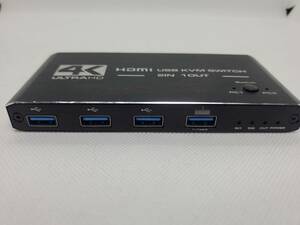 OZK2 4K HDMI USB KVM SWITCH 2IN 1OUT 2Kx4K 60Hz CPU切替器 パソコン切替器 KVM コンソールスイッチ 美品 送料210円